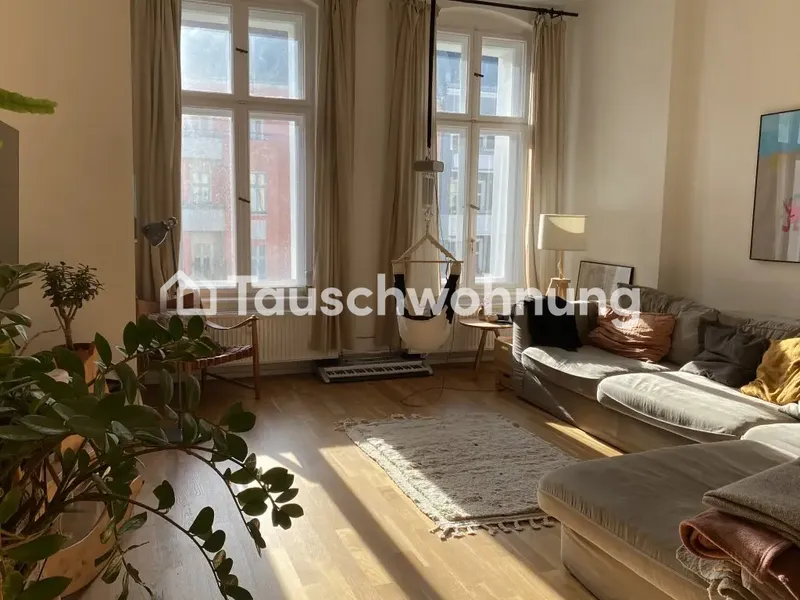 Tauschwohnung: Sonnige 3-Raum-Wohnung im P- Berg, suchen ab 4 Zimmer — photo 1